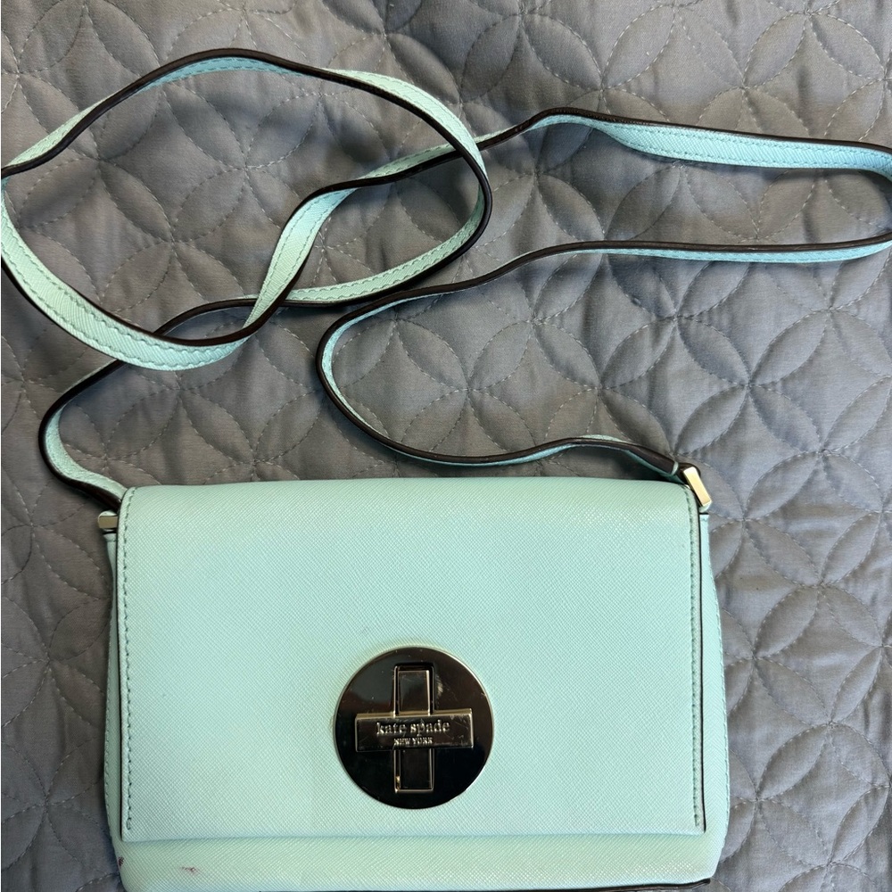 Kate Spade Light Blue Crossbody Bag